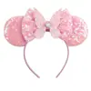 Faixa de cabelo de Minnie de desenho animado, fofa, do Mickey Mouse, faixa de cabelo do Mickey, acessório de cabelo para apresentação de feriado, presilha de cabelo de princesa para crianças