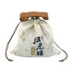 Bolsa de Algodón con Cordón y Asa, Bolsa de Almacenamiento, Bolsa de Lona, Regalo con Logo Personalizado, Bolso Ecológico
