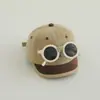 Gorro de Bebé Estilo Primavera y Otoño Gorra de Pico para Niños y Niñas, Gafas de Sol Desmontables, Gorra de Béisbol, Cortavientos de Invierno
