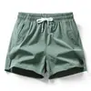 Pantalones cortos deportivos para hombre y mujer de verano de secado rápido para pareja, fitness, correr, bádminton, casuales, de seda helada, grandes de cinco puntos