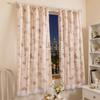 Cortinas de Gasa Doble Capa Personalizadas, Cortinas de Tela sin Taladro con Estampados Estilo Ins, Semi-Opacas