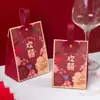 Nova Caixa de Doces Caixa de Presente de Doces para Casamento Bolsa de Doces de Mão Caixa de Doces para Casamento Embalagem para Noivado Caixa Vazia