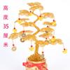 (exquisito árbol rico de 35 cm) adornos de oficina hechos a mano adornos tutorial para regalar