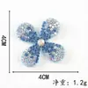 Flor de Diamantes de Imitación 3D Decoración para Zapatos Parche de Tela DIY Diamantes de Imitación de Vidrio Accesorios para Ropa Tela No Tejida Diamantes de Imitación Termoadhesivos 2026 Artículo Caliente