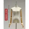 Maniquí de tienda de ropa, accesorios, torso femenino, ropa de mujer, expositor para escaparate, perchero, maniquí de muñeca para vestido de novia, soporte de exhibición