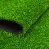 Alfombra de césped césped artificial verde decoración exterior césped artificial alfombrilla de plástico balcón niño pequeño Pengde amarillo