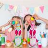 Decoraciones de Muñeco de Conejo de Pascua Transfronterizo Viejo sin Rostro Colorido Sombrero Largo Adornos de Muñeco Enano