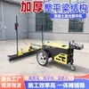 Máquina de Nivelamento a Laser de Duas Rodas Portátil, Nivelador a Laser Automático para Grandes Obras, Máquina de Nivelamento a Laser Operada pelo Operador