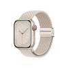 Adecuado para todos los Applewatch Hebilla magnética de cuatro puntos a la moda Correa de Apple Watch de bucle trenzado de nailon