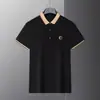 Camisa Polo de Verano para Hombre Estilo TikTok Manga Corta para Hombre de Mediana Edad Casual Holgada Cuello Solapa Camiseta Delgada Ropa de Hombre para Papá