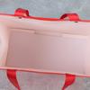 Bolsa de papel tridimensional de mano recubierta con estampado en caliente, impresión de logotipo personalizado, embalaje, bolsa de regalo, bolso de mano de regalo comercial, venta al por mayor