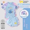 2025 Novo Conjunto de Fato de Banho de Verão Princesa Sha Ai para Meninas Roupa de Banho Infantil Proteção Solar Secagem Rápida Duas Peças para Meninas