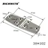 Bisagra de Acero Inoxidable 316 Bisagra de Nudillo Bisagra Bisagra Herrajes Marinos Yate RV Plegable