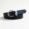 Fábrica directa nuevo cinturón coreano para mujer moda retro Joker decorativo jeans letra simple cinturón ins