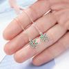 Línea de Oreja para Mujer Estilo Coreano Copo de Nieve Pendiente Colgante Línea de Oreja Popular en Internet Tendencia Joyería Sentido del Diseño Nicho Frío Línea de Oreja para Mujer