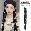 Peluca de nuevo estilo con trenza para niña, cola de caballo doble, cola de caballo sexy, trenza degradada exclusiva, cola de caballo falsa natural