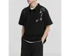 2026 Verão Novo Estilo Novo Estilo Chinês Estilo Nacional Senso de Design Gola Polo Camiseta Manga Curta Casual Senso de Alto Padrão Homem