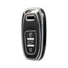 Para Audi Plata Lateral Estuche para Llave de Coche Estuche Estuche A4A5A6L Hebilla A7 Cadena A8L Todo Incluido R8Q7 Estuche Suave Q8 Estuche Protector