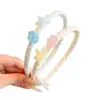 Diadema para Niñas con Tema del Océano y Dientes, Diadema de Sirena para Niños, Antideslizante, Amigable con el Cabello, Pinza para el Cabello para Lavarse la Cara