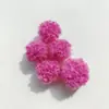 Accesorios de Bolas de Lana de Cordero Nuevas y Coloridas Transfronterizos, Piezas de Juguete, Bolas de Peluche de Oso de Peluche Hechas a Mano para Bricolaje