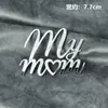 Decoración de pastel hermosa para el Día de la Madre 2025 tarjeta acrílica de amor mamá tarjeta de hada madre amor enchufe