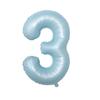 Globo de película de aluminio estilo ins nuevo de 40 pulgadas azul bebé polvo de bebé decoración de cumpleaños accesorios para fotos juguetes para niños