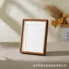 Moldura de Exibição de Canto Arredondado com Encaixe de Madeira Maciça 6 7 8 10 polegadas Moldura de Madeira para Caligrafia e Pintura Moldura para Foto de Casal Fabricante Atacado