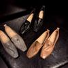 Mocasines Camelia de Piel de Vacuno Lavada Texturizada Primavera 2025 Tacón Bajo Grueso Punta Cuadrada Cuero Completo Boca Profunda Zapatos de Una Capa para Mujer