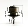 Rueda guía ajustable rueda de acero ancho ajustable rueda guía estrecha para máquina bobinadora máquina de impresión rueda guía para máquina bobinadora 1mm-25mm