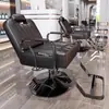 Nuevo Asiento Engrosado Plegable para Salón de Peluquería, Corte, Afeitado, Peluquería Barbero Giratorio, Elevable, Para Permanente, Teñido, Acero Inoxidable Salón de Peluquería