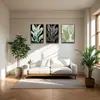 Sala de estar Vestíbulo Pintura Decorativa de Hojas Pintura Colgante Pasillo Dormitorio Mural Decoración de Pared de Fondo de TV Pintura al Óleo Stock Disponible
