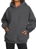 2024 Europa y Estados Unidos comercio exterior transfronterizo ropa de mujer Amazon nuevo sudadera con capucha pulóver talla grande holgada casual con forro polar chalecos