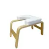 Banco de yoga para hacer el pino - Silla de yoga de pie para la familia y el gimnasio - Madera y almohadillas de PU - Alivia la fatiga y fortalece el cuerpo