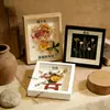 Marco de Fotos Hueco Tridimensional Cuadrado Profundidad 1.6cm Marco de Muestras en Relieve para Insignias, Flores Secas, Marco de Exhibición para Enmarcado DIY