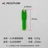 Cauda de seta 4,2 mm de diâmetro interno cauda grande nova cauda arco e flecha equipamento arco e flecha inserir