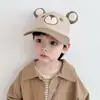 Chapéu de Sol para Meninas Primavera e Outono Chapéu de Sol Fino para Bebê Boné de Beisebol Chapéu Infantil Boné com Aba Chapéu de Rede de Verão para Mulheres