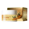 Mascarilla facial transfronteriza de cúrcuma y vitamina C, mascarilla exfoliante de cúrcuma, mascarilla para untar de limpieza profunda de poros e hidratante