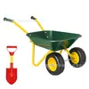 Carretilla de Mano Plegable Triciclo Rueda Única Ligera Carrito Pequeño para Exterior Jardín Carrito Plegable Niños Playa