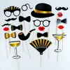 Accesorios para fotos de bodas, bodas, bodas, juegos de bodas, papel divertido, barba, labios rojos, accesorios de mano, suministros de decoración para fiestas