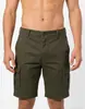 Shorts Casuais de Trabalho para Homens, Confortáveis, Simples, Casuais, Versáteis, Confortáveis, Soltos de Verão, Modernos, Cor Sólida, Shorts de Cinco Pontos