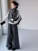 Ropa para Niñas Conjunto Estilo Coreano 2026 Otoño Nuevas Llegadas Niños Medianos y Mayores Chaleco de Punto Reversible Traje Pantalones Ropa de Otoño