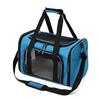 Abertura total respirável Pet Outgoing Bolsa Carro Pequeno Cão Gato Bolsa Ao ar livre Fácil Dobrável Ombro Único Crosbody Cão Bolsa