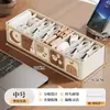 Caja de Almacenamiento para Cables de Datos Divisor de Cajón para Cargador Organizador de Energía para Teléfono Celular Hub Holder para Gestión de Cables de Escritorio de Mesita de Noche