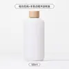 Botella Redonda de Hombro Pura para Sub-Embotellado de 500ml Transfronteriza Elegante Portátil Viaje Cuidado Removedor Tónico Loción Botella Vacía