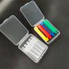 Set de Tizas Transparente Clip Giratorio para Tiza Graffiti Infantil Manos Limpias Set de Tizas Set de Tizas Sin Polvo para Enseñar