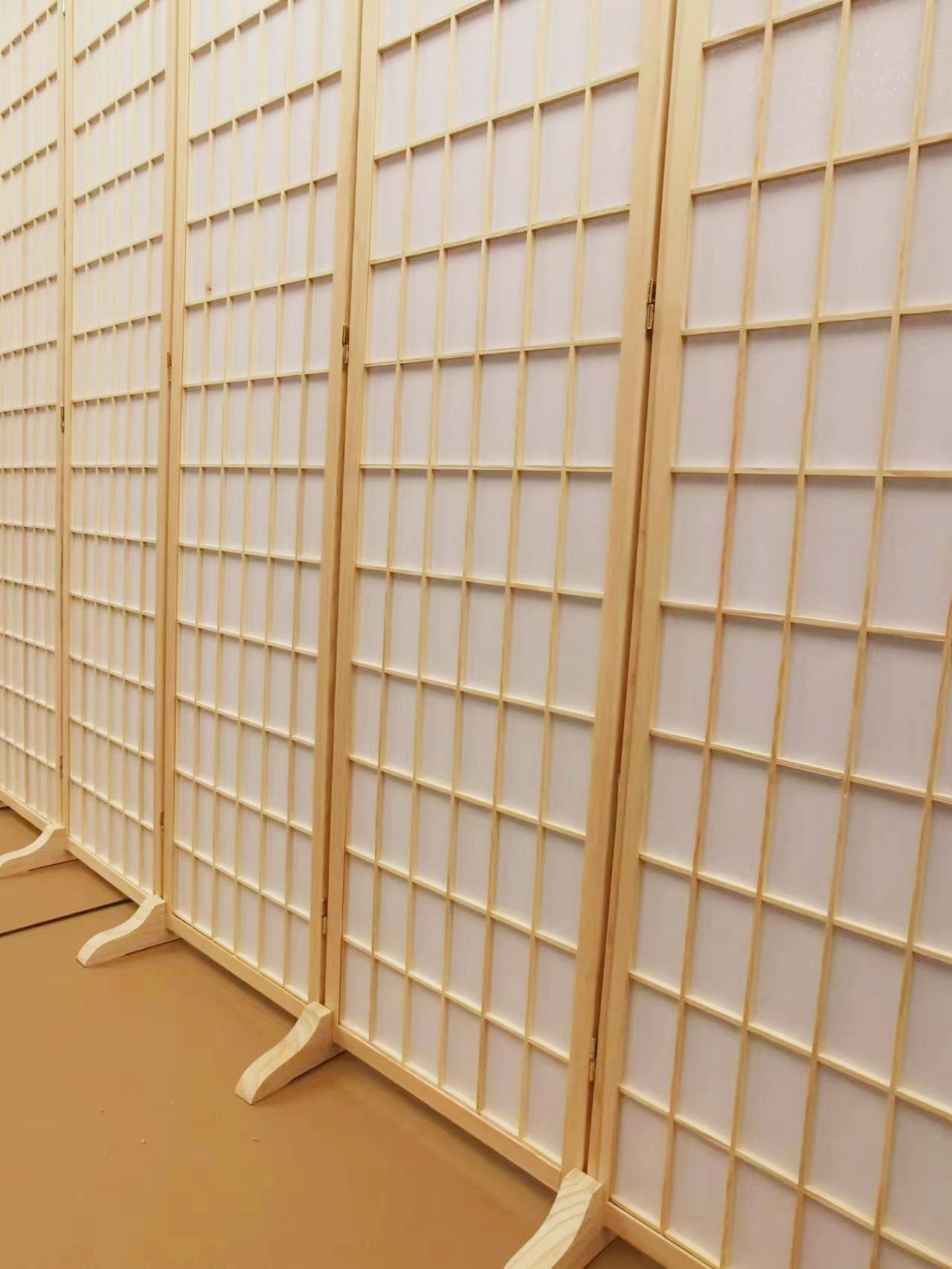 草编手工屏风隔断