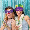 Amazon Transfronterizo Decoración de Fiesta de Carnaval Mardi Gras Gafas Brillantes Accesorios Divertidos para Fotos de Fiesta