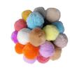 Bola de Pelo de Conejo Rex Imitación Pompones de Pelo Artificial DIY Joyería Accesorios para Ropa Accesorios para Sombreros y Zapatos Encanto de Pompones 3-12cm Conejo