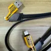 Cable de Datos Mecha Cuatro en Uno de Carga Rápida Tipo-C Cable de Carga para Teléfono Móvil Carga Súper Rápida Uno a Cuatro Lote de Múltiples Puertos
