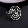 Anillos Vintage Transfronterizos, Anillos de Perlas Estilo Nicho, Joyería de Plata al por Mayor, Retro Artístico